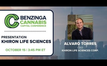 Khiron Presentation at Benzinga Cannabis Capital Conference: thumbnail